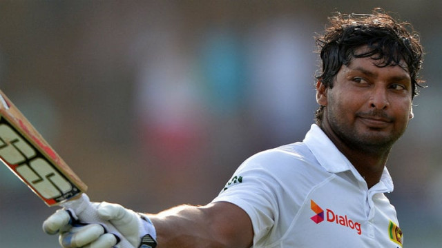 the sri lankan batting great has made 12 305 runs in test up till now photo courtesy sky sports the sri lankan batting great has made 12 305 runs in test up till now photo courtesy sky sports