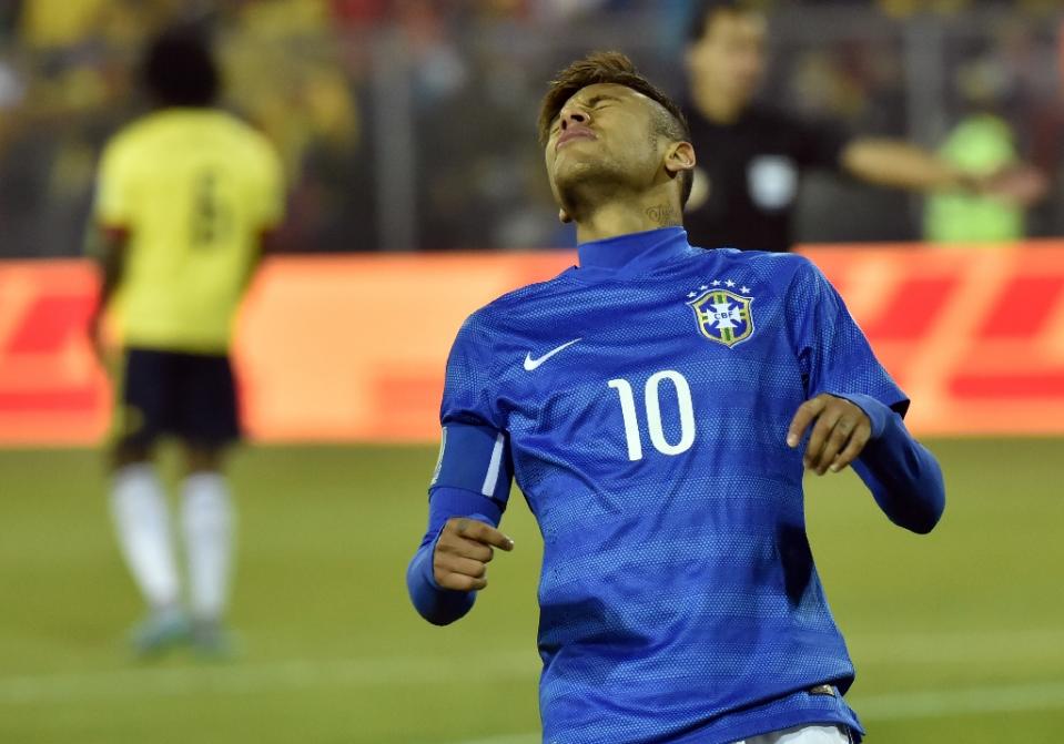 neymar has been ruled out for two weeks after contracting the mumps photo afp