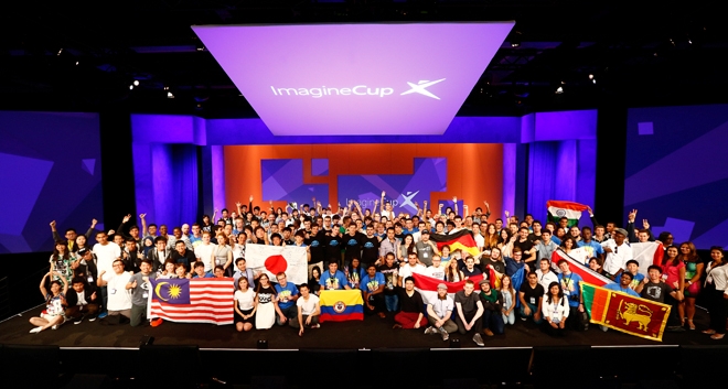 teams from across the globe participated in microsoft 039 s student technology competition