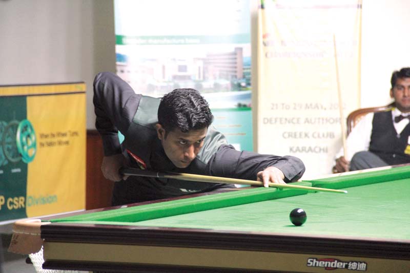 mohammad asif beat compatriot shahram changezi 5 3 in the quarter finals and hopes to claim the world 6 red title for the first time ever photo file