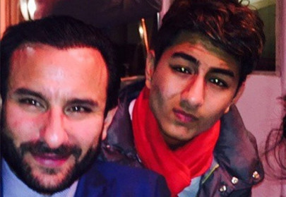 a star in the making saif ali khan s son loves dubsmash ing shah rukh khan