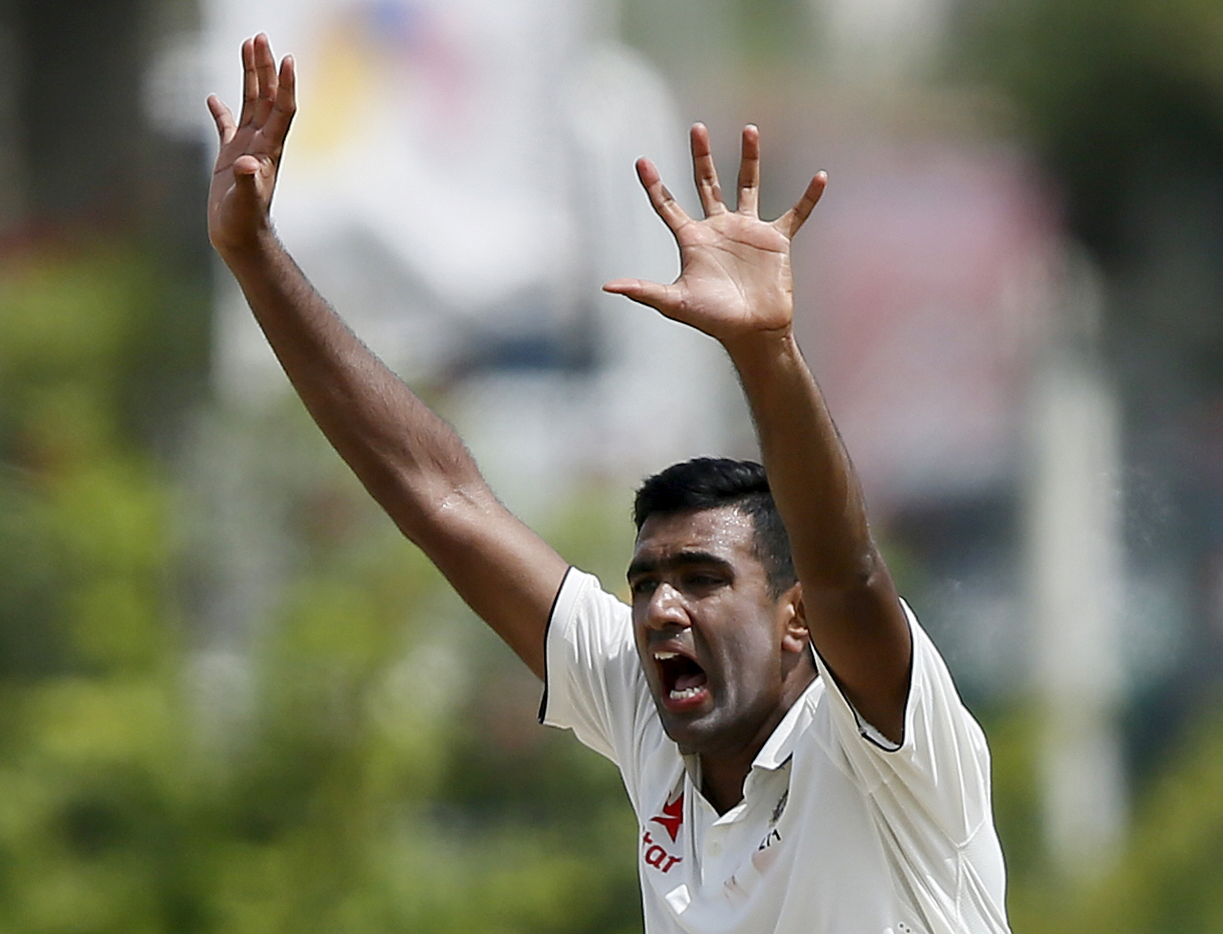 spinner ravichandran ashwin took six wickets as india bowled out sri lanka for 183 photo reuters