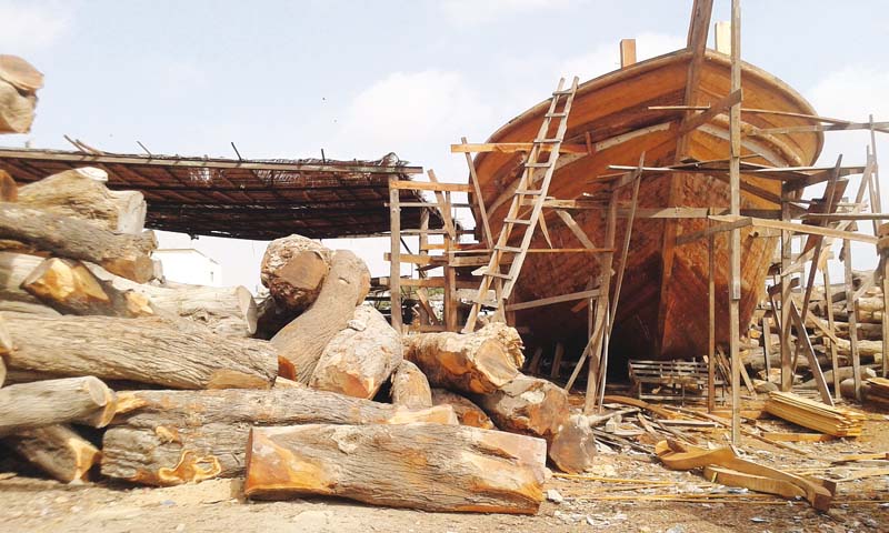 a day spent watching craftsmen build a boat in karachi will leave you yearning for the high seas photo mehar un nisa