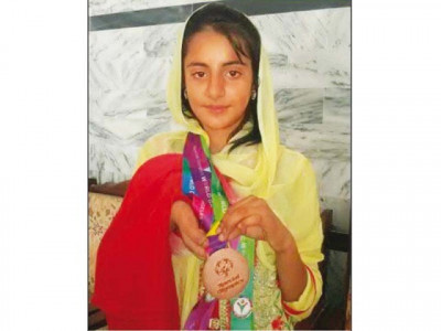 medallist dedicates achievement to aps students medallist dedicates achievement to aps students