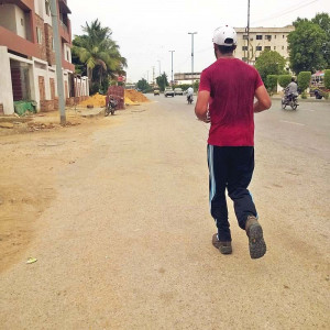 running for a better future