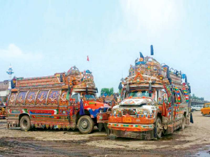 the 50 year old buses still run perfectly due to regular maintenance photos hidayat khan express