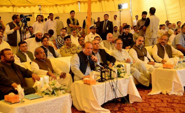 prime minister nawaz sharif speaks during briefing on burhan havelian motorway in haripur on august 13 2015 photo pid prime minister nawaz sharif speaks during briefing on burhan havelian motorway in haripur on august 13 2015 photo pid
