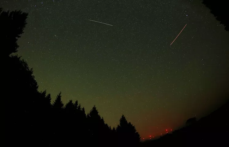 a picture shows the milky way during the annual perseid meteor shower in northern italy on august 13 2015 photo afp a picture shows the milky way during the annual perseid meteor shower in northern italy on august 13 2015 photo afp