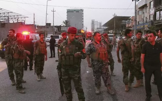 kurdish security forces gather at the site of a bomb attack in erbil the capital of iraq 039 s kurdistan region april 17 2015 photo reuters kurdish security forces gather at the site of a bomb attack in erbil the capital of iraq 039 s kurdistan region april 17 2015 photo reuters