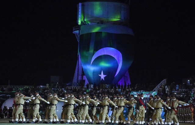pakistani army cadets march during a ceremony marking pakistan 039 s independence day in quetta on late august 13 2015 pakistan on august 14 celebrated its 68th anniversary of the country 039 s independence from british rule photo afp
