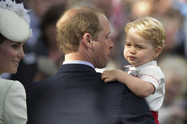 britain 039 s catherine duchess of cambridge l prince william duke of cambridge and prince george are pictured leaving princess charlotte 039 s christening at st mary magdalene church in sandringham on july 5 2015 photo afp britain 039 s catherine duchess of cambridge l prince william duke of cambridge and prince george are pictured leaving princess charlotte 039 s christening at st mary magdalene church in sandringham on july 5 2015 photo afp