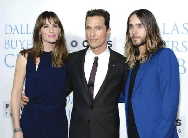 jennifer garner matthew mcconaughey and jared leto attend the premiere of dallas buyers club at the academy of motion picture arts and sciences in beverly hills california photo reuters jennifer garner matthew mcconaughey and jared leto attend the premiere of dallas buyers club at the academy of motion picture arts and sciences in beverly hills california photo reuters