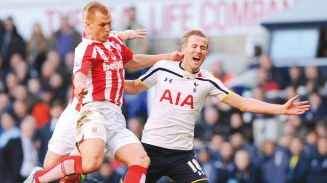 stoke defeated tottenham both home and away last season and will be looking to repeat the trick on saturday photo afp stoke defeated tottenham both home and away last season and will be looking to repeat the trick on saturday photo afp