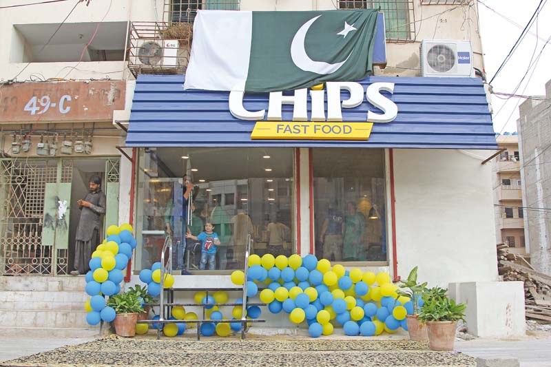 the chips restaurant in badar commercial photo aysha saleem express