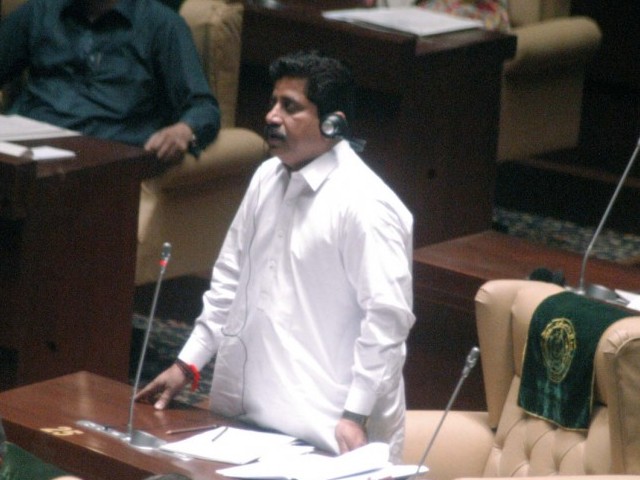 javed nagori speaking in sindh assembly photo nni