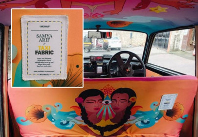 pakistani artist gives mumbai taxi a makeover pakistani artist gives mumbai taxi a makeover