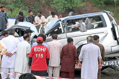madness on roads six killed in separate accidents in murree