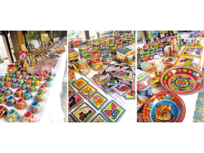 traditional crafts exhibition features truck art lacquer woodwork traditional crafts exhibition features truck art lacquer woodwork