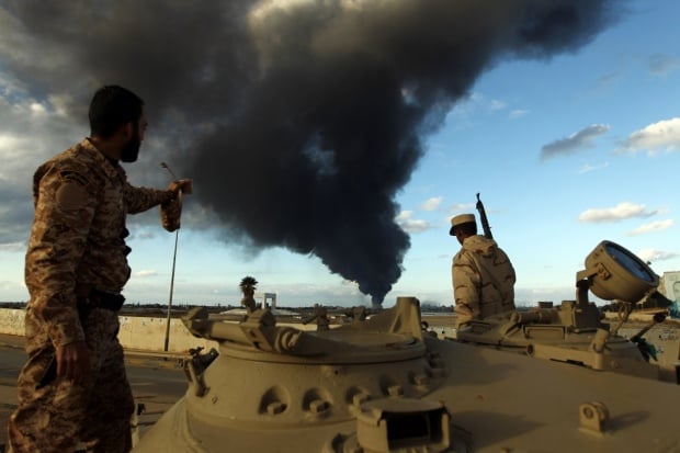 cairo has launched airstrikes on is weapons caches and training camps in libya photo afp