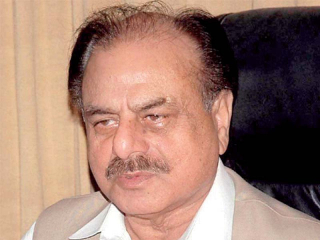 a file photo of late hamid gul photo express
