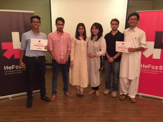 volunteers posing after the meeting the heforshe community meeting on sunday august 16 2015 at mad school photo courtesy heforshe facebook page volunteers posing after the meeting the heforshe community meeting on sunday august 16 2015 at mad school photo courtesy heforshe facebook page