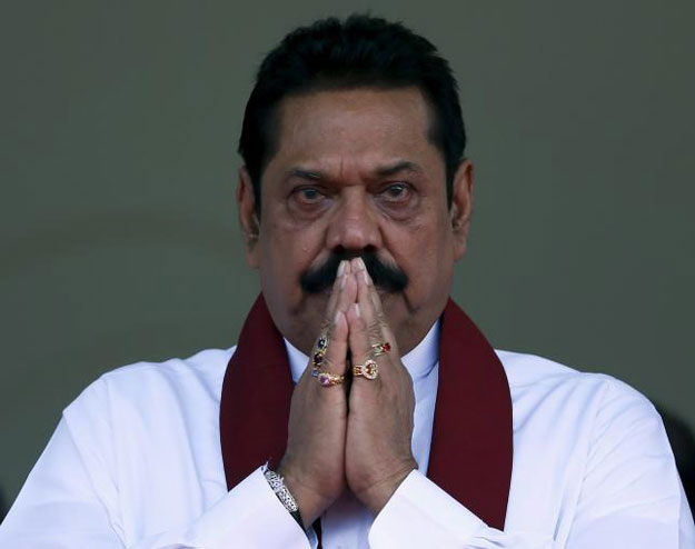 sri lanka 039 s former president mahinda rajapaksa who is contesting in the upcoming general election prays during the launch ceremony of his manifesto in colombo july 28 2015 photo reuters