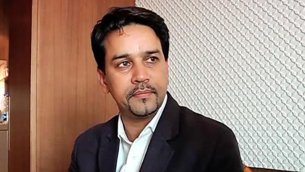 quot if peace prevails i will myself go to pakistan with bat and ball quot said anurag thakur photo courtesy espn cricinfo