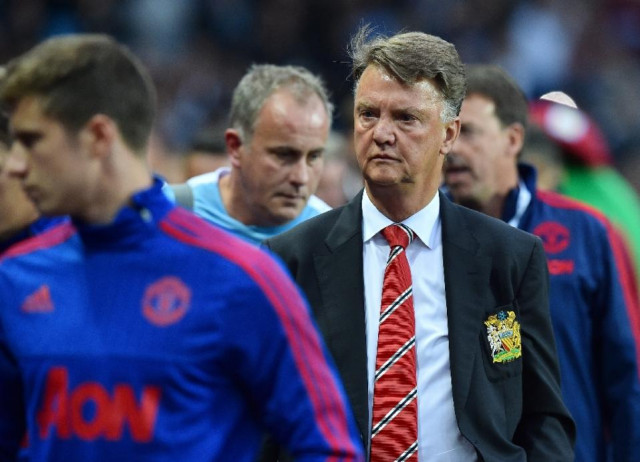 manchester united 039 s manager louis van gaal 2nd r seen before their english premier league match against aston villa at villa park in birmingham on august 14 2015 photo afp manchester united 039 s manager louis van gaal 2nd r seen before their english premier league match against aston villa at villa park in birmingham on august 14 2015 photo afp
