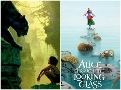 disney unveils first look of the jungle book and alice through the looking glass