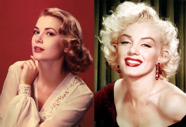 grace kelly and marilyn monroe