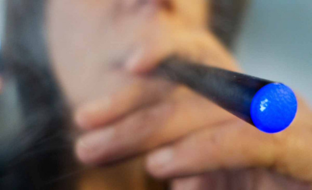 a quot blu quot e cigarette electronical cigarette photo afp a quot blu quot e cigarette electronical cigarette photo afp