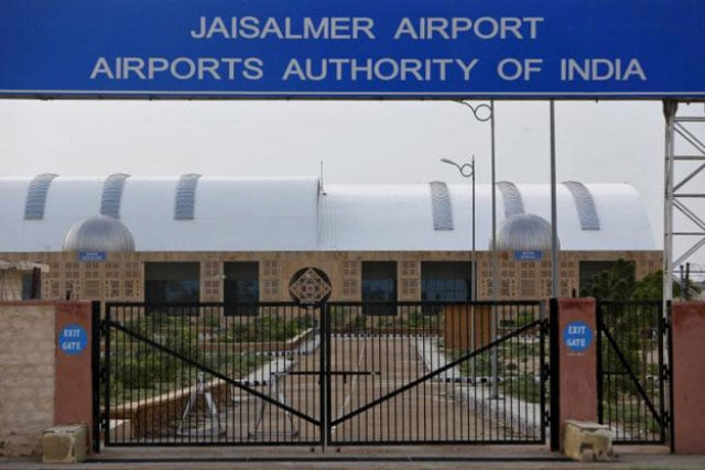 an exit gate of the jaisalmer airport is pictured in desert state of rajasthan india august 13 2015 photo reuters an exit gate of the jaisalmer airport is pictured in desert state of rajasthan india august 13 2015 photo reuters