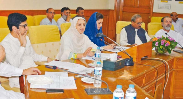 federal minister saira hussain tarar speaks at civil secretariat photo inp federal minister saira hussain tarar speaks at civil secretariat photo inp
