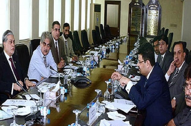 boi gives presentation to finance minister suggests ways to improve pakistan s rank in ease of doing business index photo app