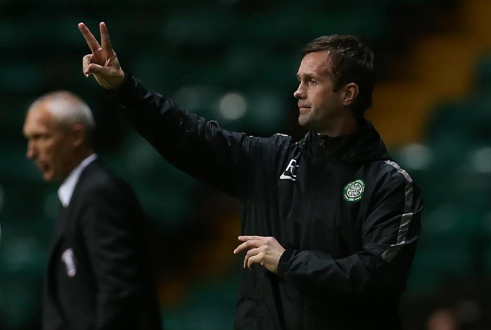 celtic manager ronny deila is adamant his side can reach the lucrative group stages of the champions league despite seeing his side concede two sloppy goals in a narrow 3 2 win over malmo in the first leg of their play off round tie photo afp