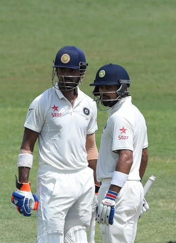 indian cricket team captain virat kohli r and lokesh rahul talk during the opening day of their second test match between sri lanka and india photo afp indian cricket team captain virat kohli r and lokesh rahul talk during the opening day of their second test match between sri lanka and india photo afp
