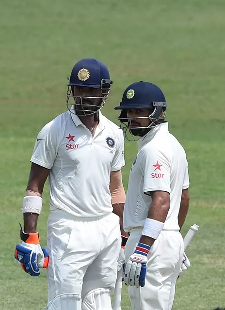 indian cricket team captain virat kohli r and lokesh rahul talk during the opening day of their second test match between sri lanka and india photo afp indian cricket team captain virat kohli r and lokesh rahul talk during the opening day of their second test match between sri lanka and india photo afp