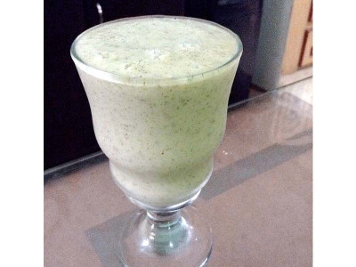 recipe kiwi and mint smoothie