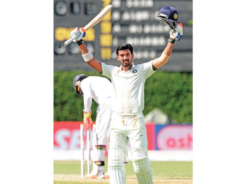 rahul was under pressure after being dismissed cheaply in both innings of the first test but responded superbly with a remarkable century photo afp