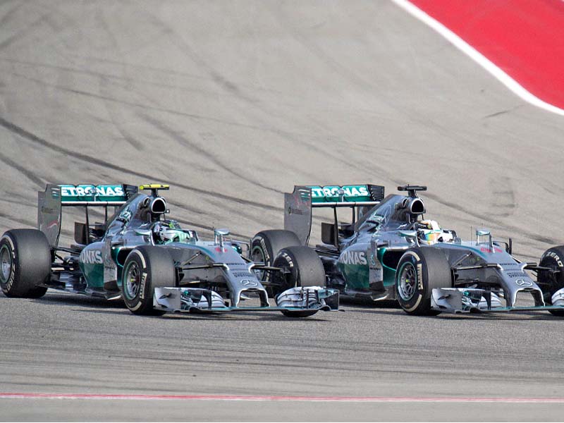 mercedes have won eight of the 10 races to date but have some concerns about the introduction of rule changes that reduce the driver aids photo afp