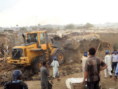 mushrooming slums reputed cop to investigate cda officials role