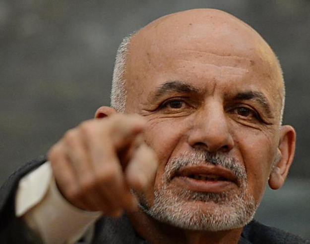 afghan president ashraf ghani speaks during a press conference in kabul on november 6 2014 photo afp