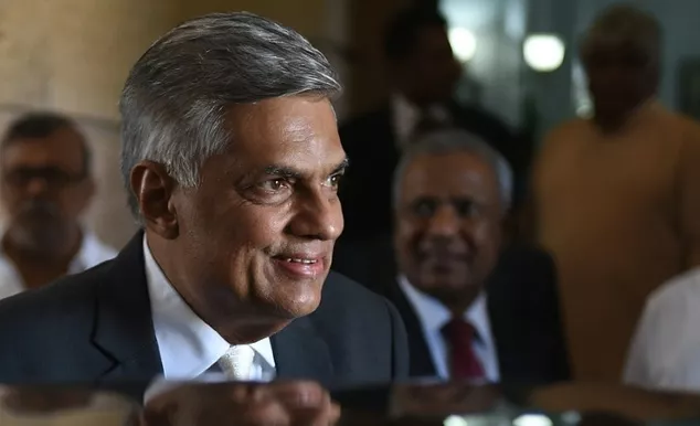 sri lanka 039 s prime minister ranil wickremesinghe leaves after his swearing in ceremony in colombo on august 21 2015 photo afp sri lanka 039 s prime minister ranil wickremesinghe leaves after his swearing in ceremony in colombo on august 21 2015 photo afp