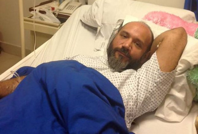 anoushay ashraf thanked fans for the wishes and uploaded an image on facebook of faizan smiling at the hospital photo facebook anoushay ashraf thanked fans for the wishes and uploaded an image on facebook of faizan smiling at the hospital photo facebook