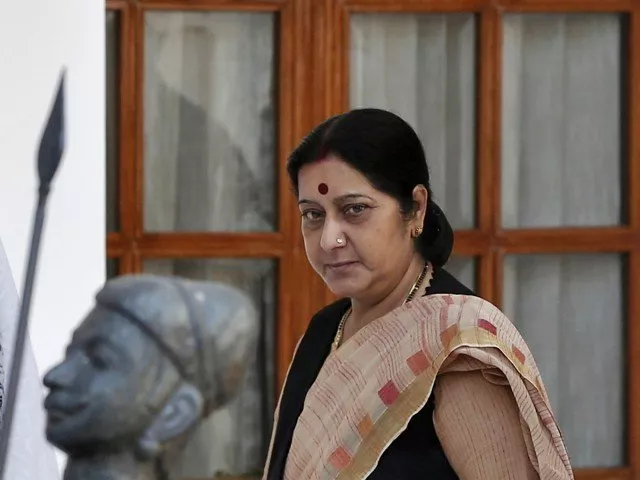a file photo of indian external affairs minister swashma swaraj photo afp a file photo of indian external affairs minister swashma swaraj photo afp