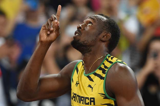 quot i am not worried i want to get faster in the semi final and get something more in the final quot said bolt