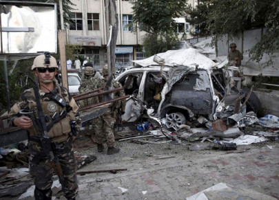 kabul car bomb targeting foreign contractors kills 12 people kabul car bomb targeting foreign contractors kills 12 people