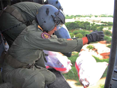 flood relief navy sends three tons of ration flood relief navy sends three tons of ration