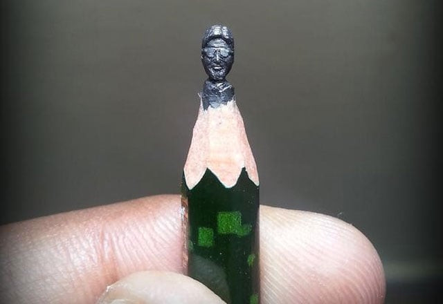 the sculpture got its actual form after eight hours of hard work and dedication