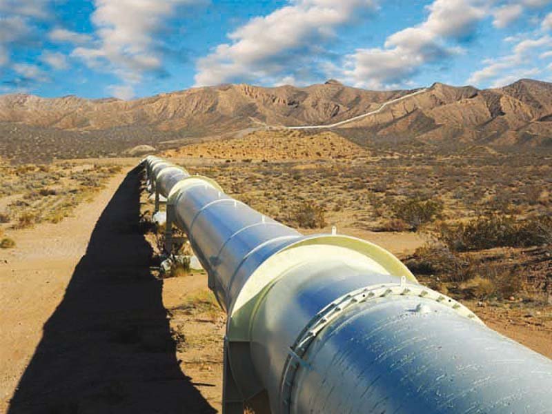 the government needs to kick start the ip project and persuade iran to save the vital fuel for pakistan which can also earn transit fee from the pipeline that will pass through its territory to india photo file